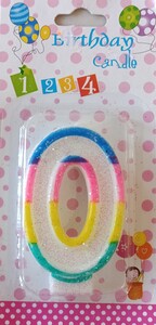 candle – Number 0