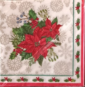 Holly Berry Lunch Napkin 20ct