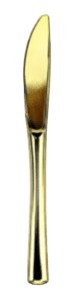 Plastic Knives 12ct – White Gold