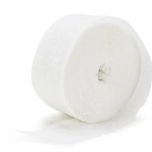 Motarro 3.5x100cm Crepe Paper Rolls 4ct – White
