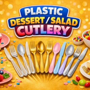 Plastic Dessert/Salad Cutlery