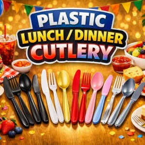 Plastic Lunch/Dinner Cutlery