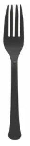 Heavy Duty Plastic Lunch Knives 12ct – Black