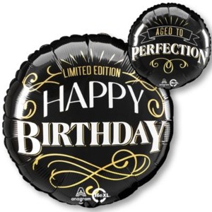 18″ Happy Birthday Better with Age Foil Balloon