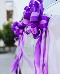 7″ Large Pull Bow – Purple/Light Purple